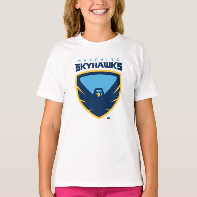 Official Point University Marching Skyhawks T-Shirt (Front)