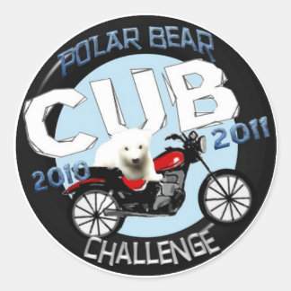 Official Polar Bear Cub Challenge Sticker