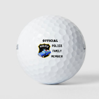 Official Police Family    Golf Balls