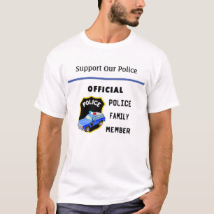 Official Police Family T-Shirt