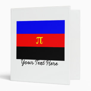 OFFICIAL POLYAMORY PRIDE FLAG -.png 3 Ring Binder