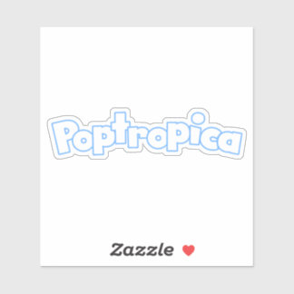 Official Poptropica Vinyl Stickers
