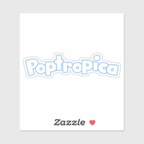 Official Poptropica Vinyl Stickers