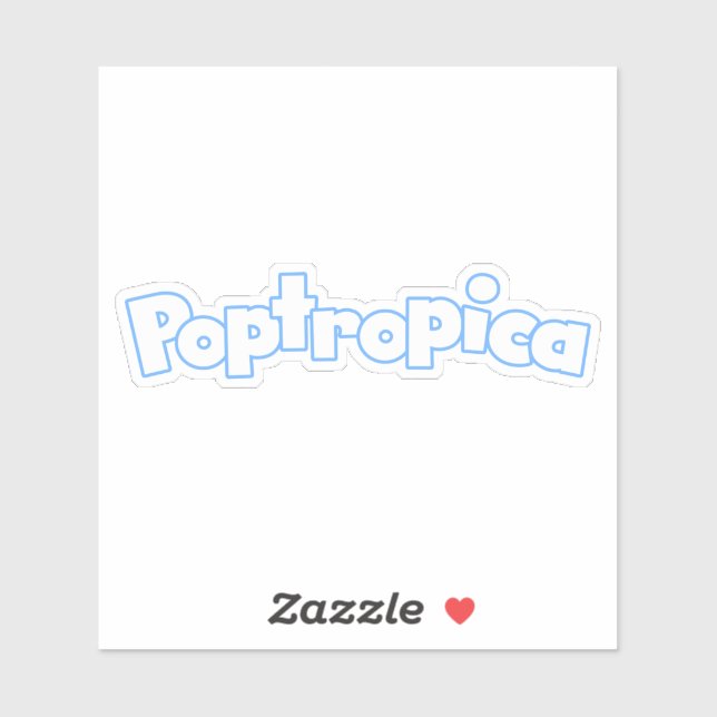 Official Poptropica Vinyl Stickers (Sheet)