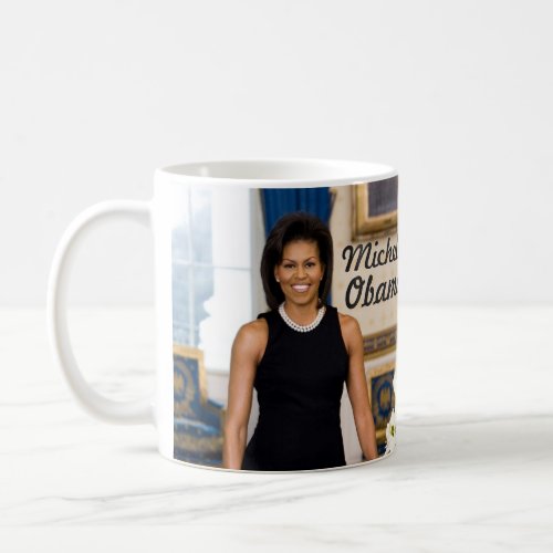 Official Portrait of First Lady Michelle Obama Mug