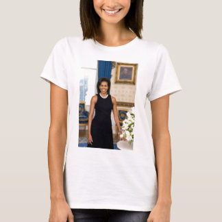 Official Portrait of First Lady Michelle Obama T-Shirt