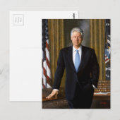Official Presidential Portrait Bill Clinton Postcard | Zazzle