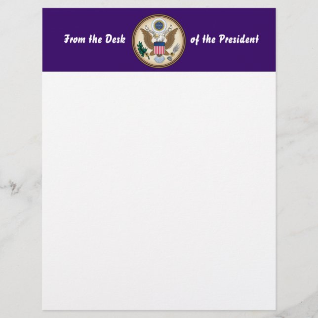 Official Presidential Seal (Front)