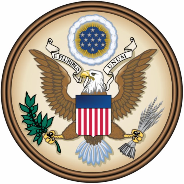 Official Presidential Seal Cutout (Front)