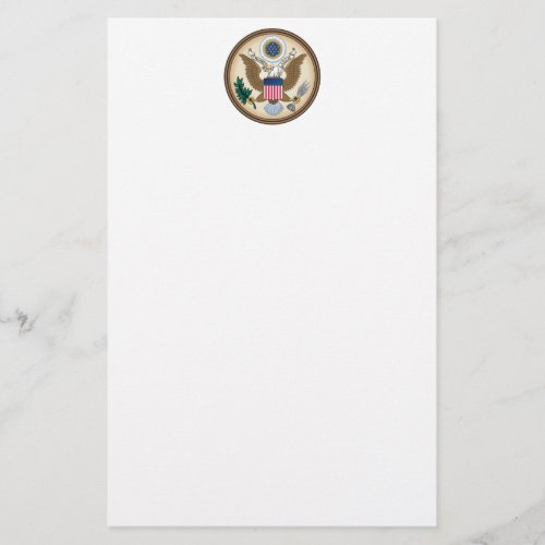 Official Presidential Seal Stationery