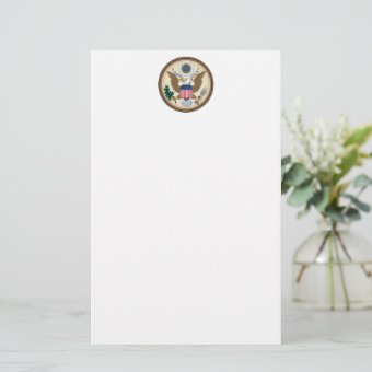 Official Presidential Seal Stationery | Zazzle