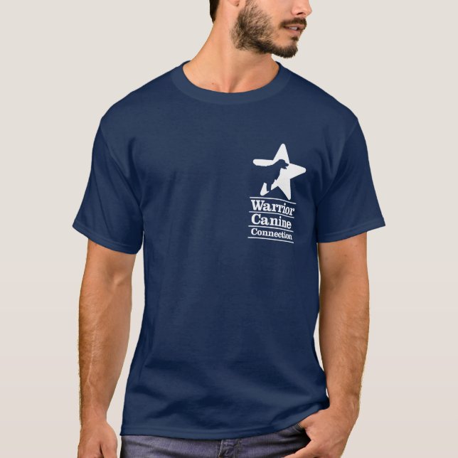Official Puppy Petter navy T-Shirt (Front)