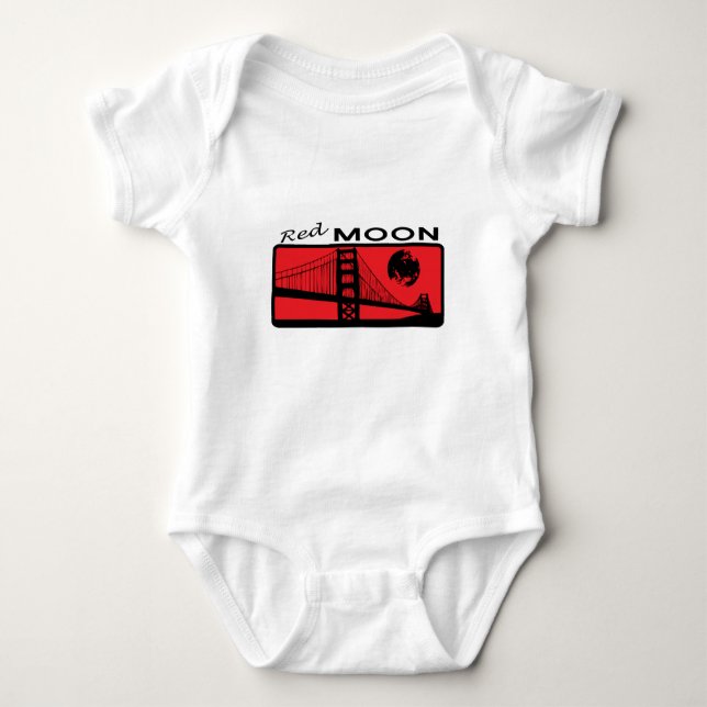 Official Red Moon Baby Bodysuit (Front)