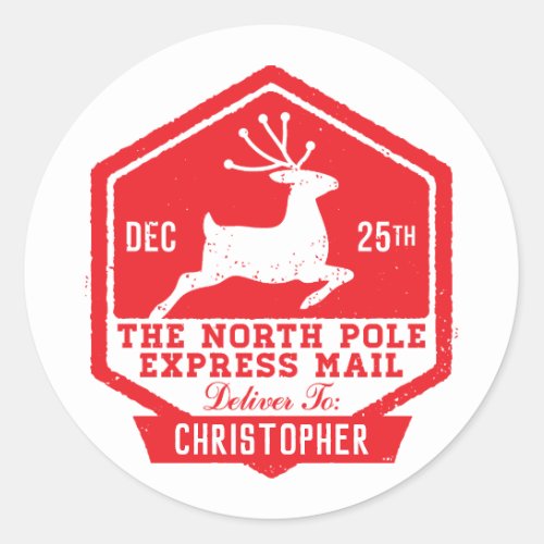 Official Reindeer North Pole Seal 2