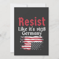 Official Resist Like It's 1938 Germany Resist