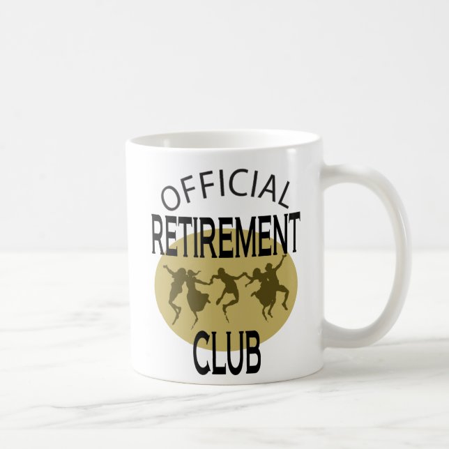 Official Retirement Club Coffee Mug (Right)