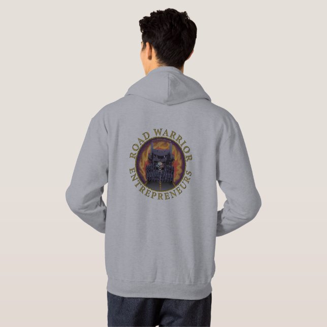 Official Road Warrior Entrepreneurs Logo back  Hoodie (Back Full)