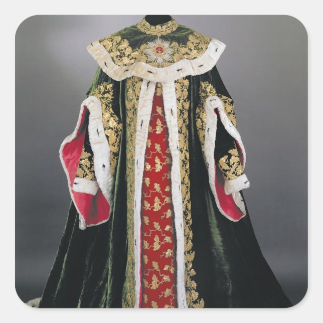 Official robes of the Hungarian Square Sticker (Front)