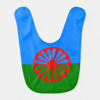 Official Romany gypsy flag Bib