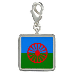 Official Romany gypsy flag Charm