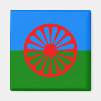 Official Romany gypsy flag Magnet