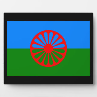 Official Romany gypsy flag Plaque