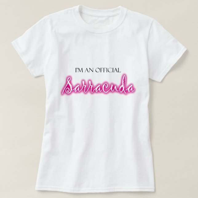 Official Sarracuda T-shirt (Design Front)