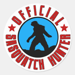 Official Sasquatch Hunter! Bigfoot Member Sticker