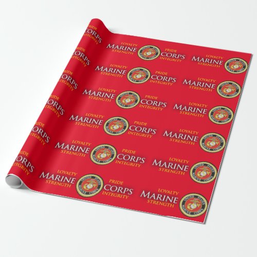 Official Seal _ Marine Corps Wrapping Paper