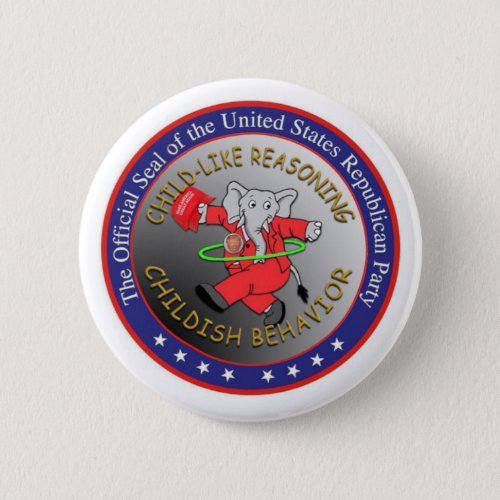 Official Seal of the Republican Party Button