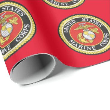 Official Seal - United States Marine Corps Wrapping Paper Official Seal - United States Marine Corps Wrapping Paper