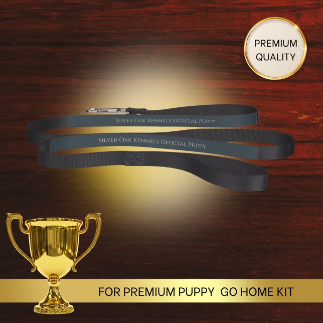 Official Silver Oak Kennels "Official Puppy" Leash (Creator Uploaded)