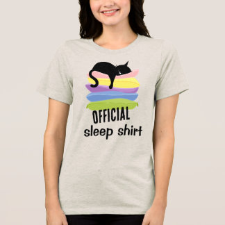 Official Sleep Shirt Cat T-Shirt | Funny Sleep Mod