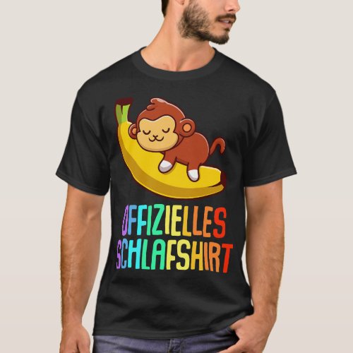 Official Sleep Shirt Pyjamas Monkey Chimpanzee Gor