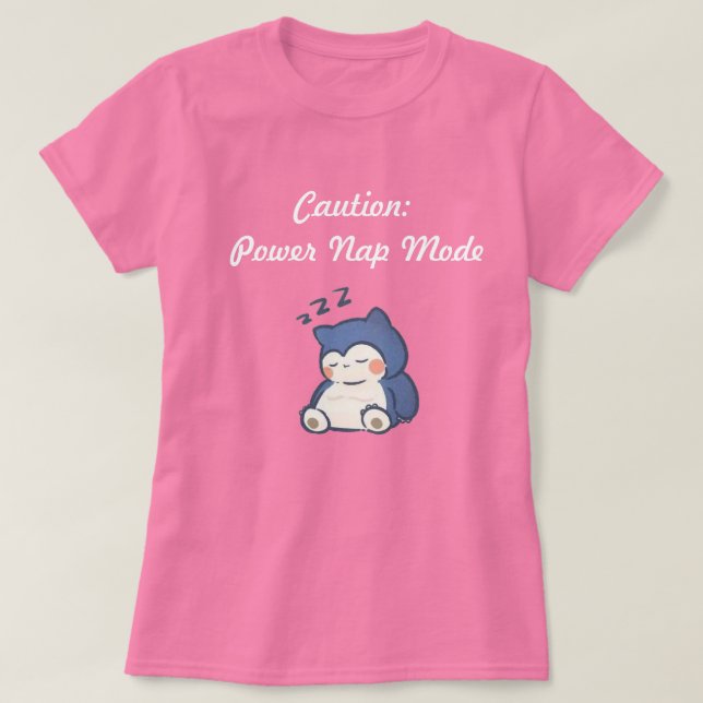 "Official Sleepfluencer Merch" T-Shirt (Design Front)