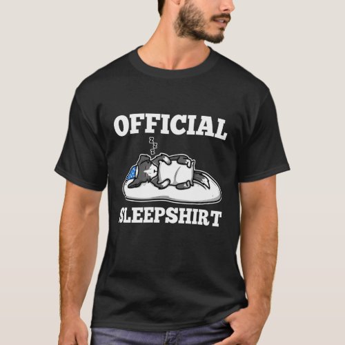 Official sleepshirt Border collie T_Shirt