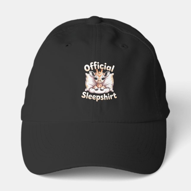  Official Sleepshirt Giraffe Performance Cap (Front)