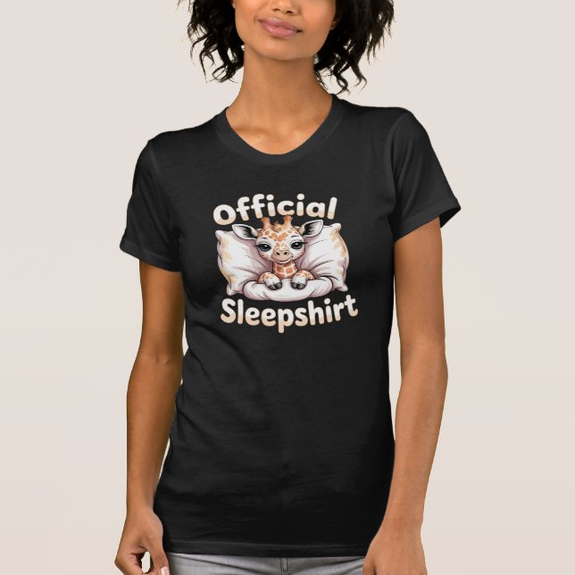  Official Sleepshirt Giraffe T-Shirt (Front)