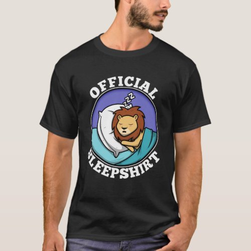 Official sleepshirt lion T_Shirt