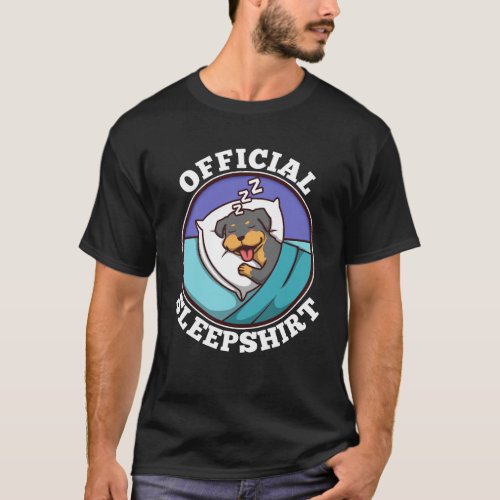 Official sleepshirt Rottweiler T_Shirt