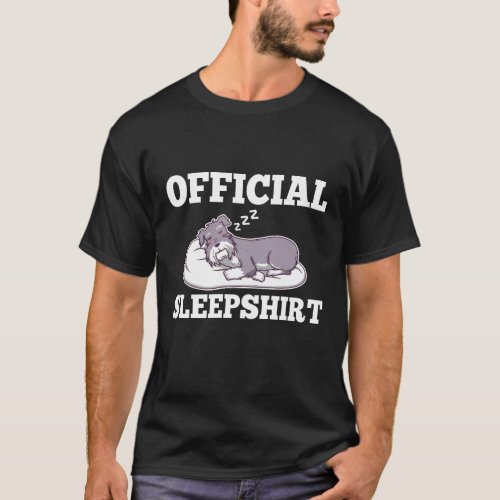 Official sleepshirt Schnauzer T_Shirt