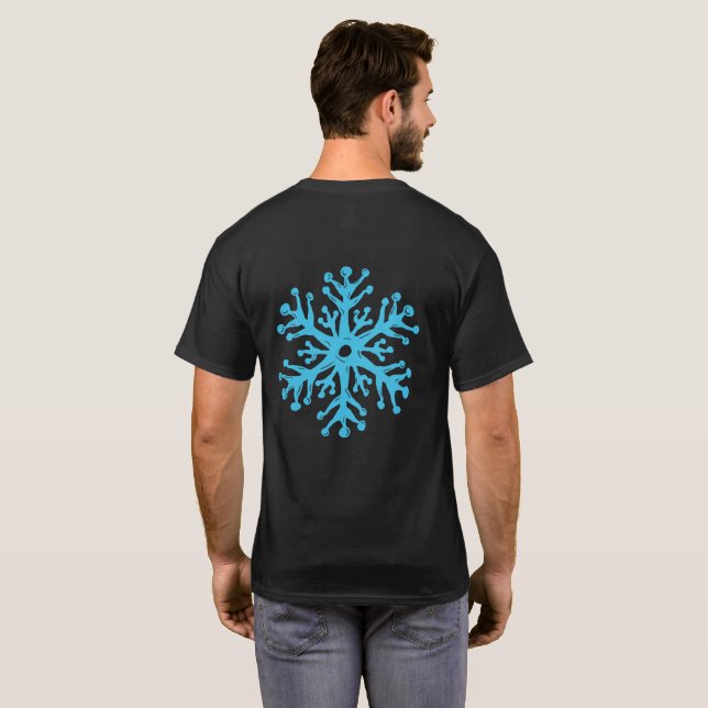 Official Snowtill Black Tee (Back Full)