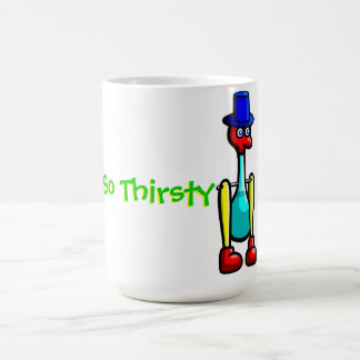 Official "So Thirsty" Drinky Bird Coffee cup