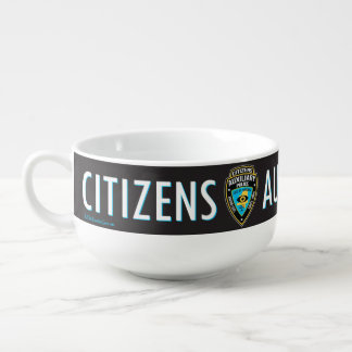 OFFICIAL SOUP MUG of The Citizens Auxiliary Police