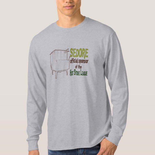 Official Sponsor of the Hot Stove League T-Shirt (Front)