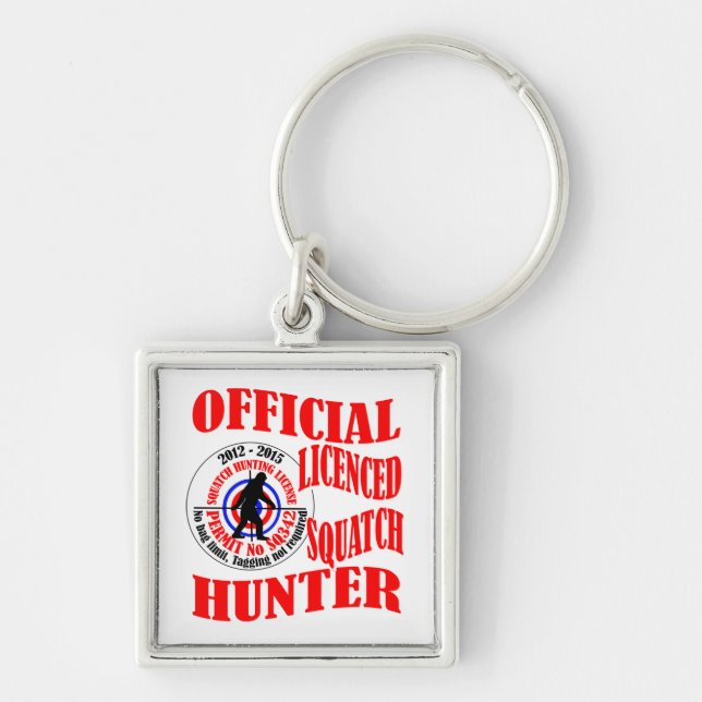 Official squatch hunter keychain (Front)