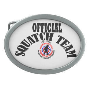 Official Squatch Team Belt Buckle