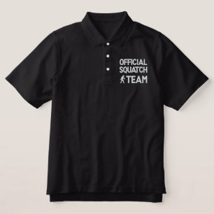 Official Squatch team Embroidered Polo Shirt