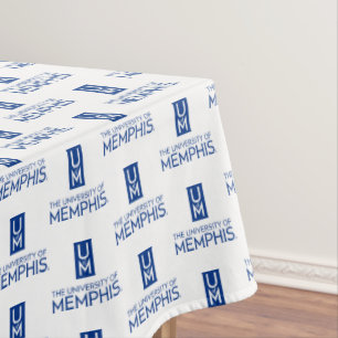 Official Stacked UofM Monogram & Name Tablecloth