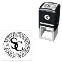 Official Stamp From Santa Claus North Pole Post